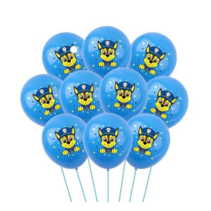 Decoration anniversaire Pat Patrouille ballons Chase
