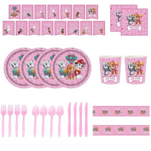 Pack decoration anniversaire Pat Patrouille 82 elements