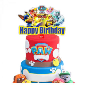 Decoration gateau Pat Patrouille en mission
