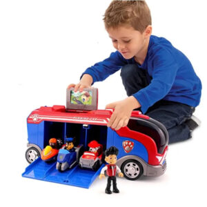 Paw Patrol Rettungsbus-Spielzeug mit 3 Charakteren