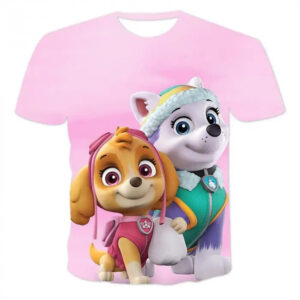 T Shirt Pat Patrouille Everest et Stella