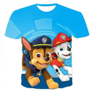 T Shirt Pat Patrouille Marcus et Chase en mission