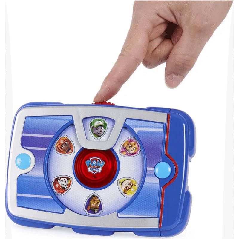 Soundeffekte und Nachbildungen von Paw Patrol-Spielzeugen